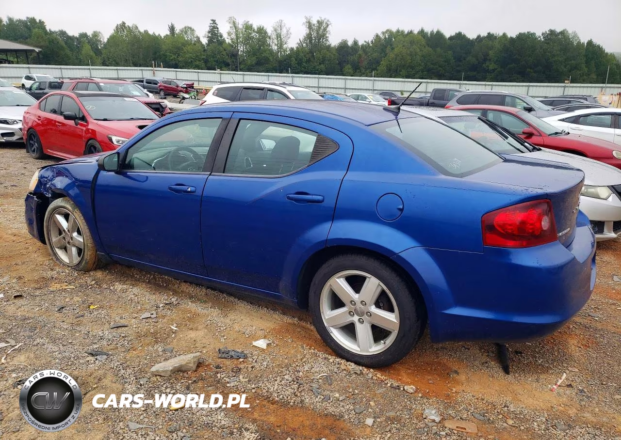 2013 Dodge Avenger Se VIN:1C3CDZAB2DN565403 - 2