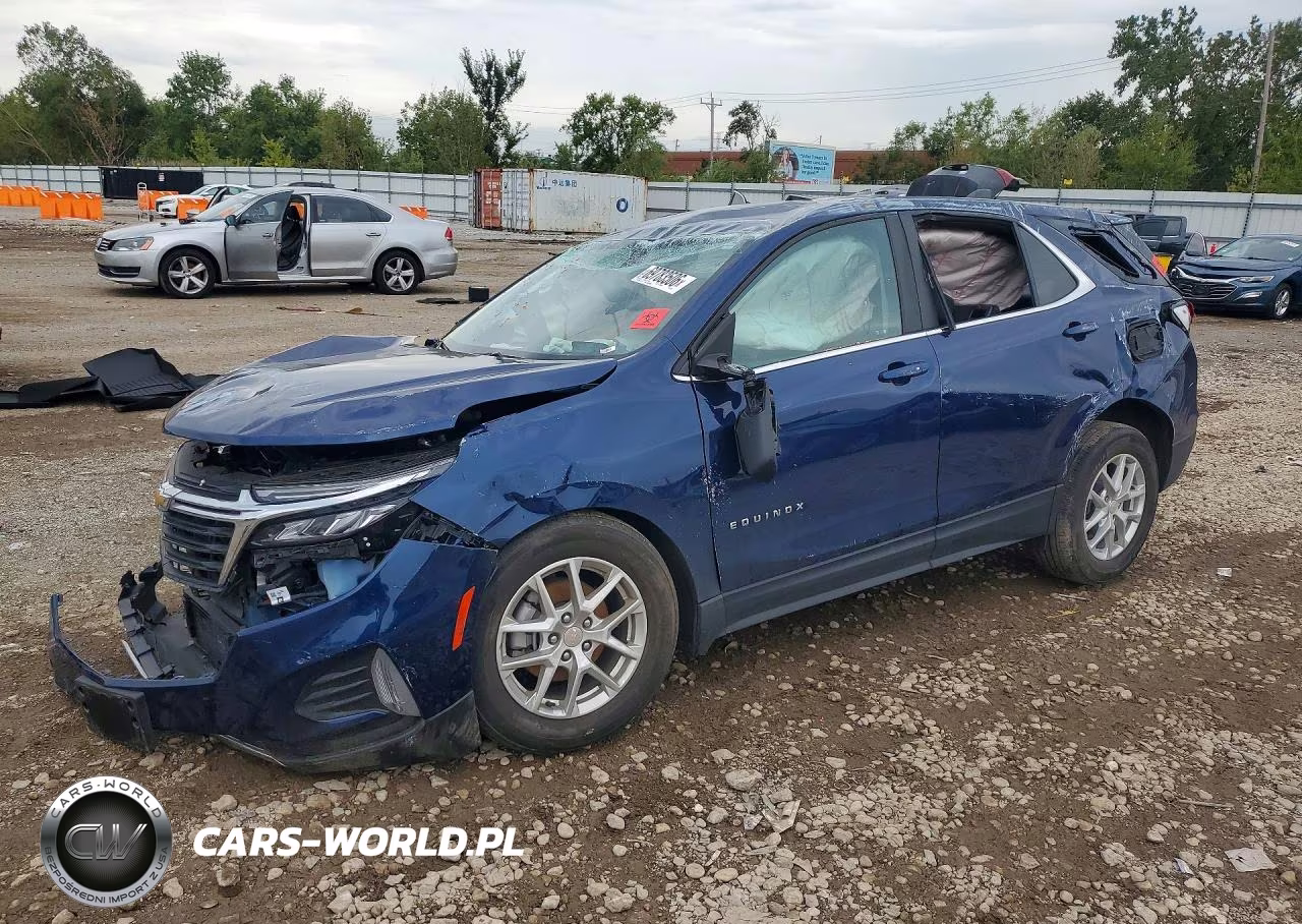 2022 Chevrolet Equinox Lt VIN:3GNAXKEV2NL230723 - 1
