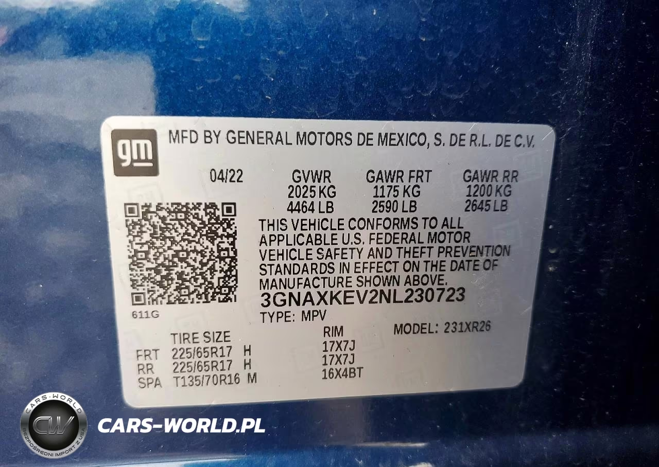 2022 Chevrolet Equinox Lt VIN:3GNAXKEV2NL230723 - 13