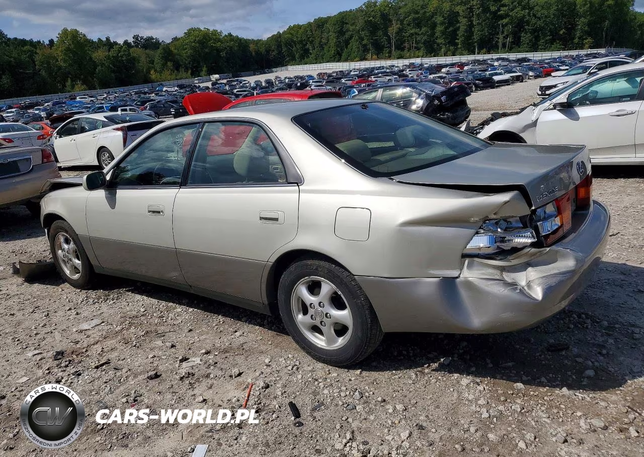 1999 Lexus Es 300 VIN:JT8BF28G7X0186360 - 2