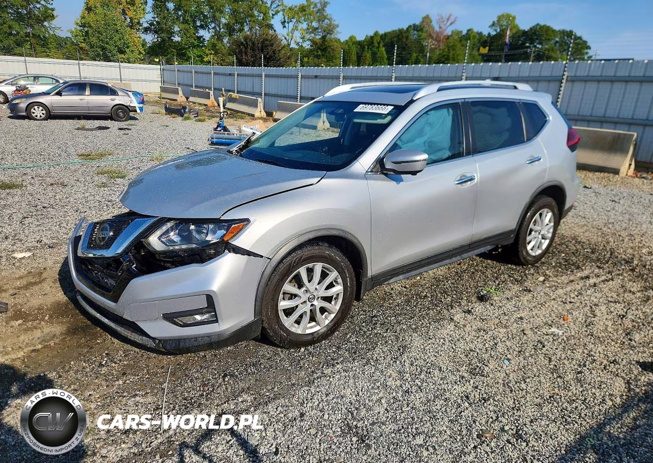 2018 Nissan Rogue Sv VIN:JN8AT2MT6JW451478 - 1