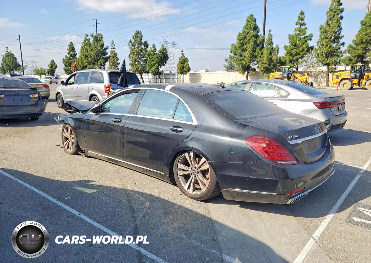 2018 Mercedes-Benz S 560 VIN:WDDUG8DB0JA399551 - 2