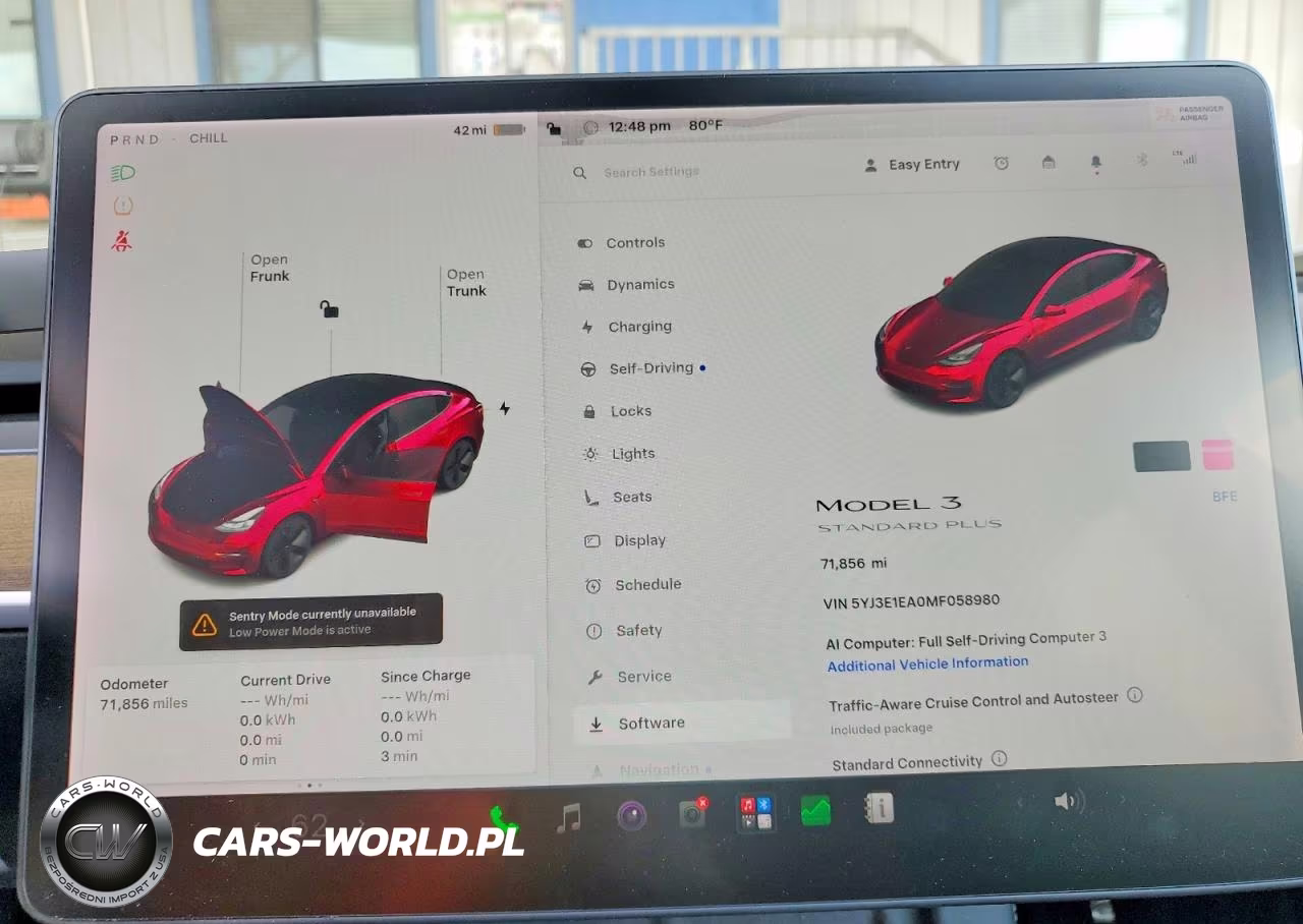 2021 Tesla Model 3 VIN:5YJ3E1EA0MF058980 - 9