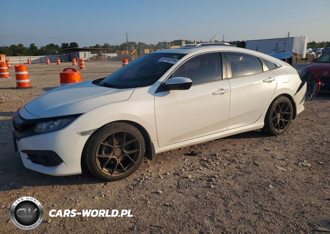 2018 Honda Civic Ex VIN:JHMFC1F39JX003530 - 1