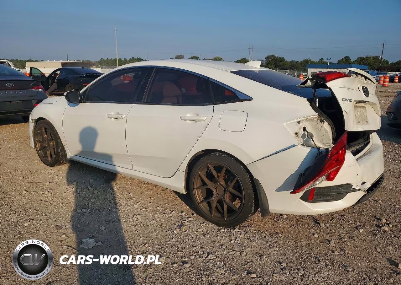 2018 Honda Civic Ex VIN:JHMFC1F39JX003530 - 2