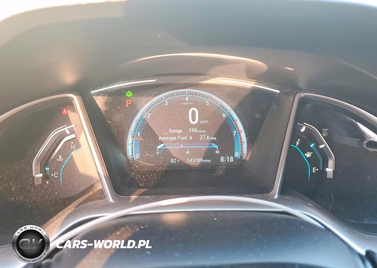 2018 Honda Civic Ex VIN:JHMFC1F39JX003530 - 9