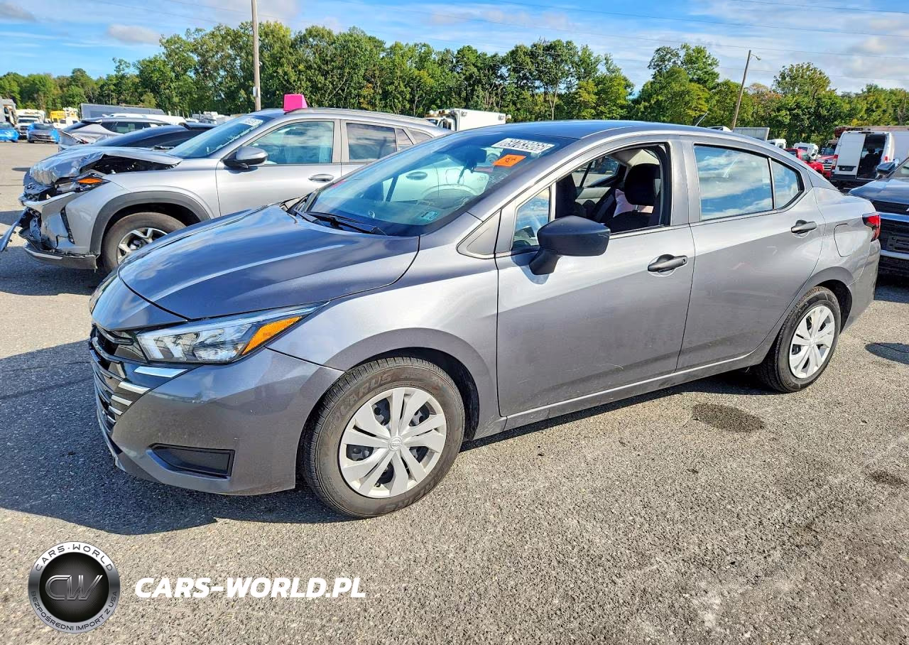 2025 Nissan Versa S VIN:3N1CN8DV8SL841463 - 1