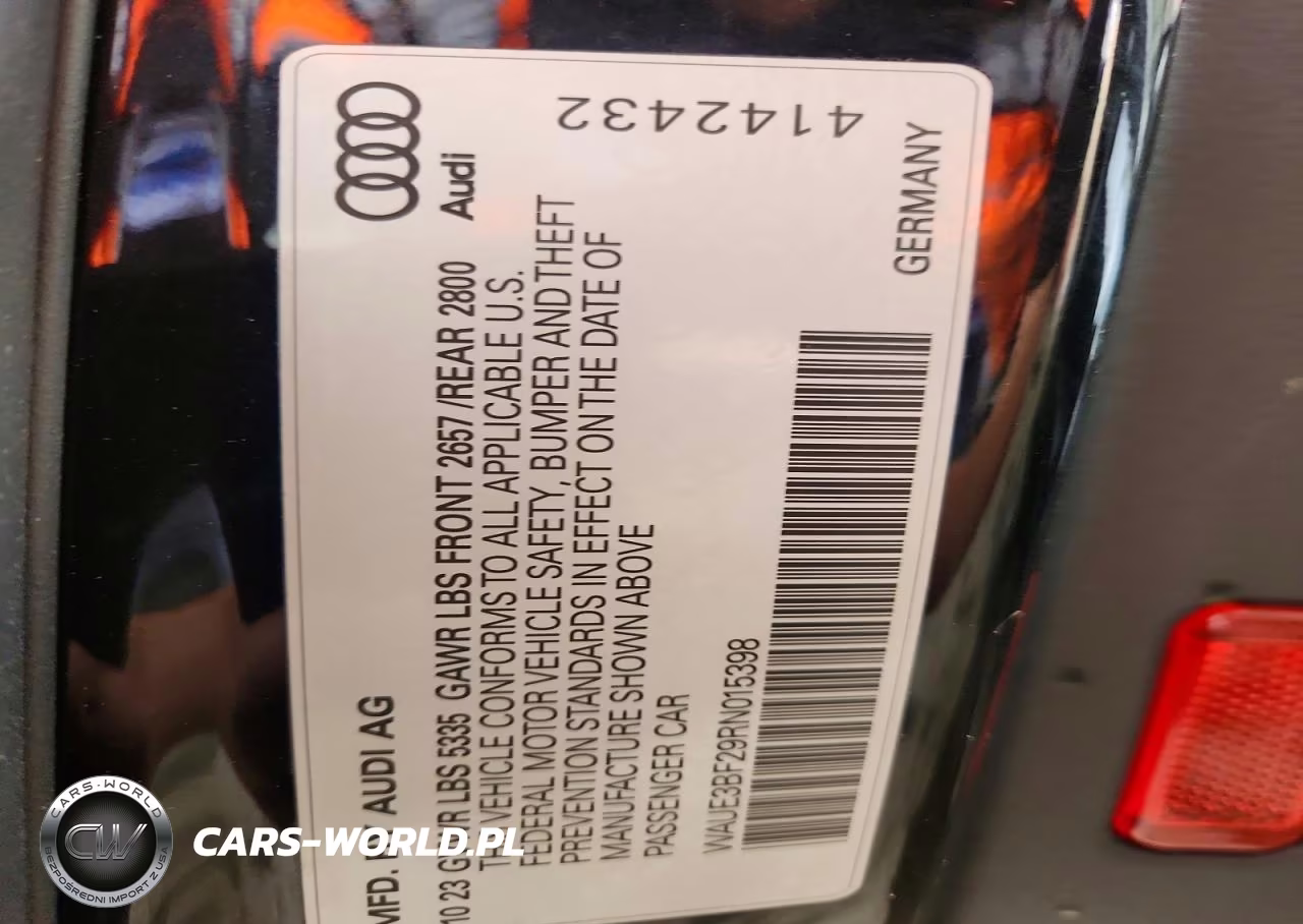 2024 Audi A6 Premium Plus VIN:WAUE3BF29RN015398 - 12