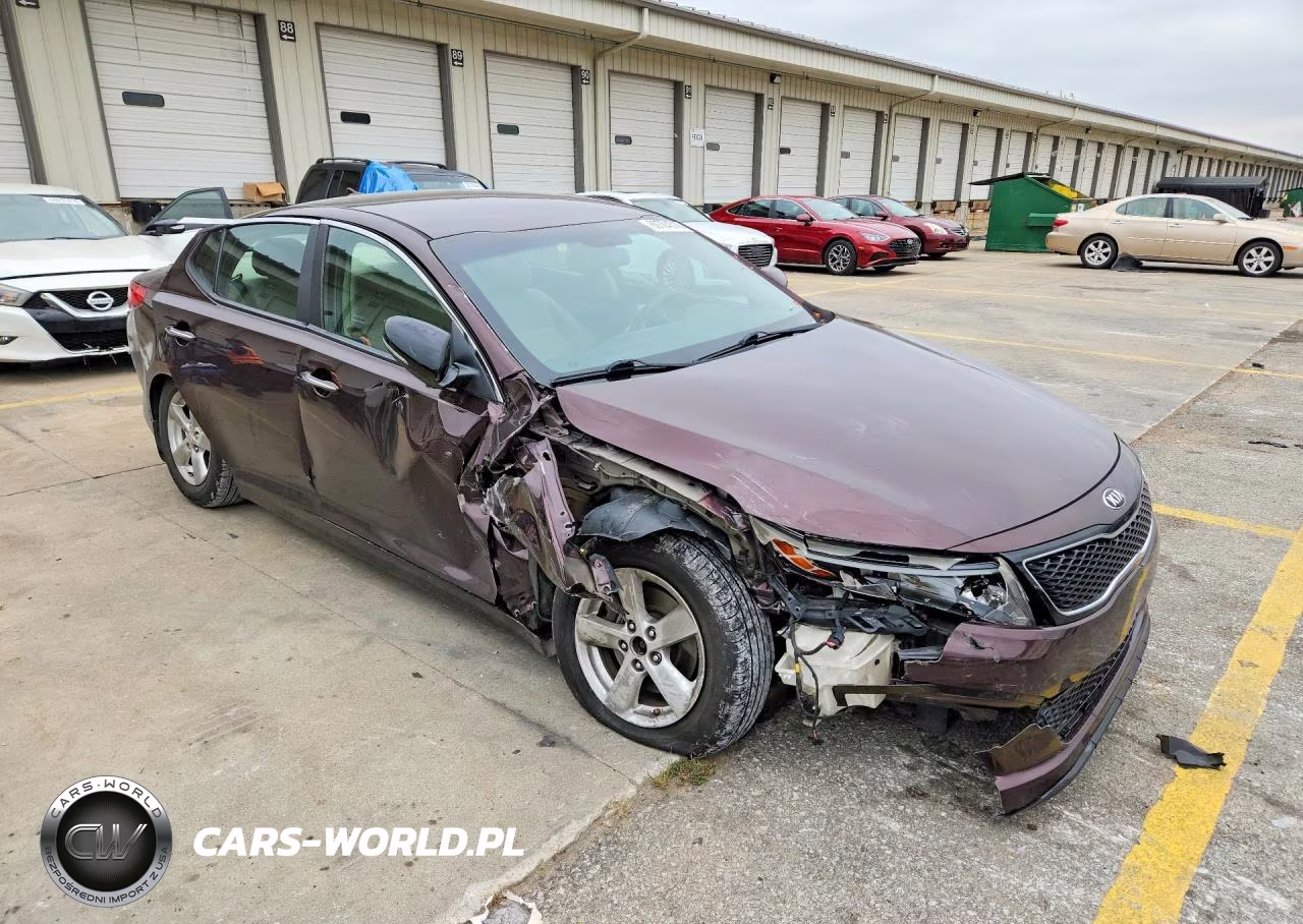 2015 Kia Optima Lx VIN:5XXGM4A75FG493686 - 4