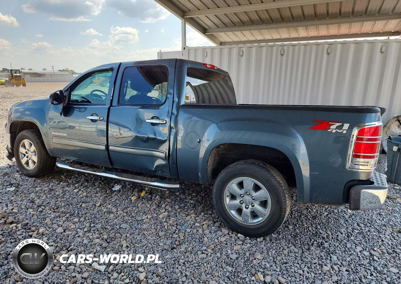 2012 GMC Sierra K1500 Slt VIN:3GTP2WE76CG108530 - 2