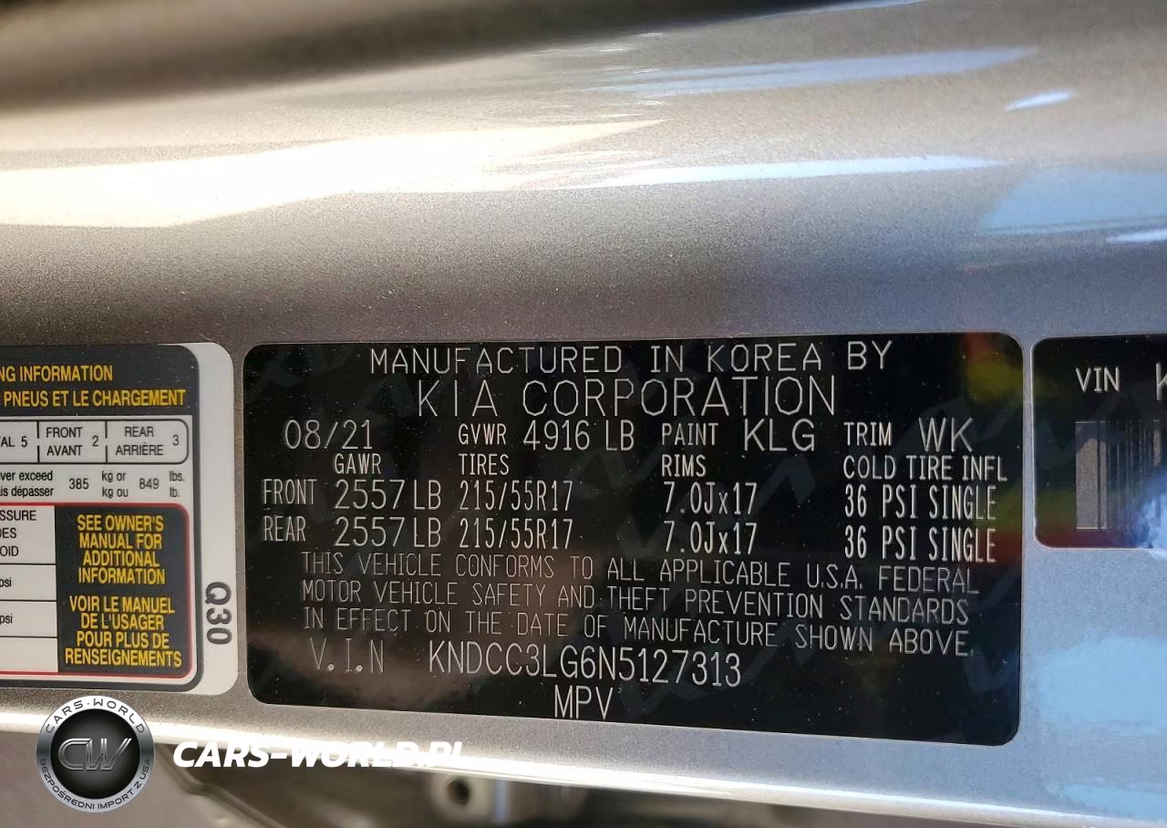 2022 Kia Niro Ev Ex VIN:KNDCC3LG6N5127313 - 12