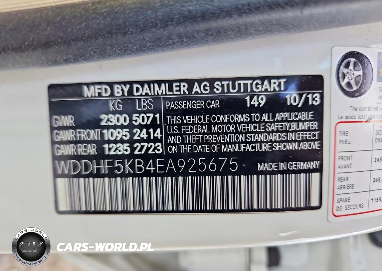 2014 Mercedes-Benz E 350 VIN:WDDHF5KB4EA925675 - 12