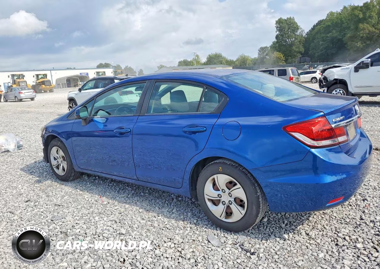 2013 Honda Civic Lx VIN:19XFB2F55DE001001 - 2