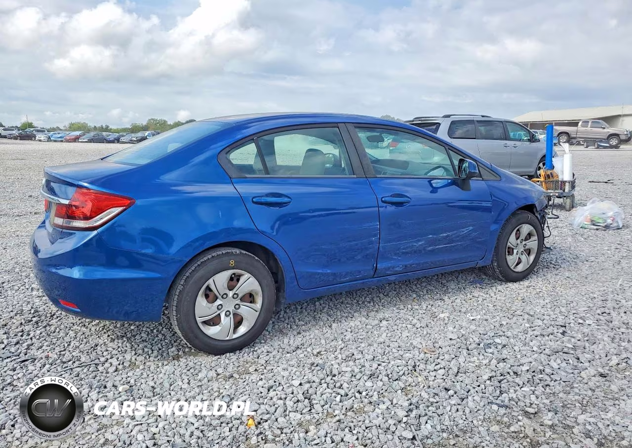 2013 Honda Civic Lx VIN:19XFB2F55DE001001 - 3