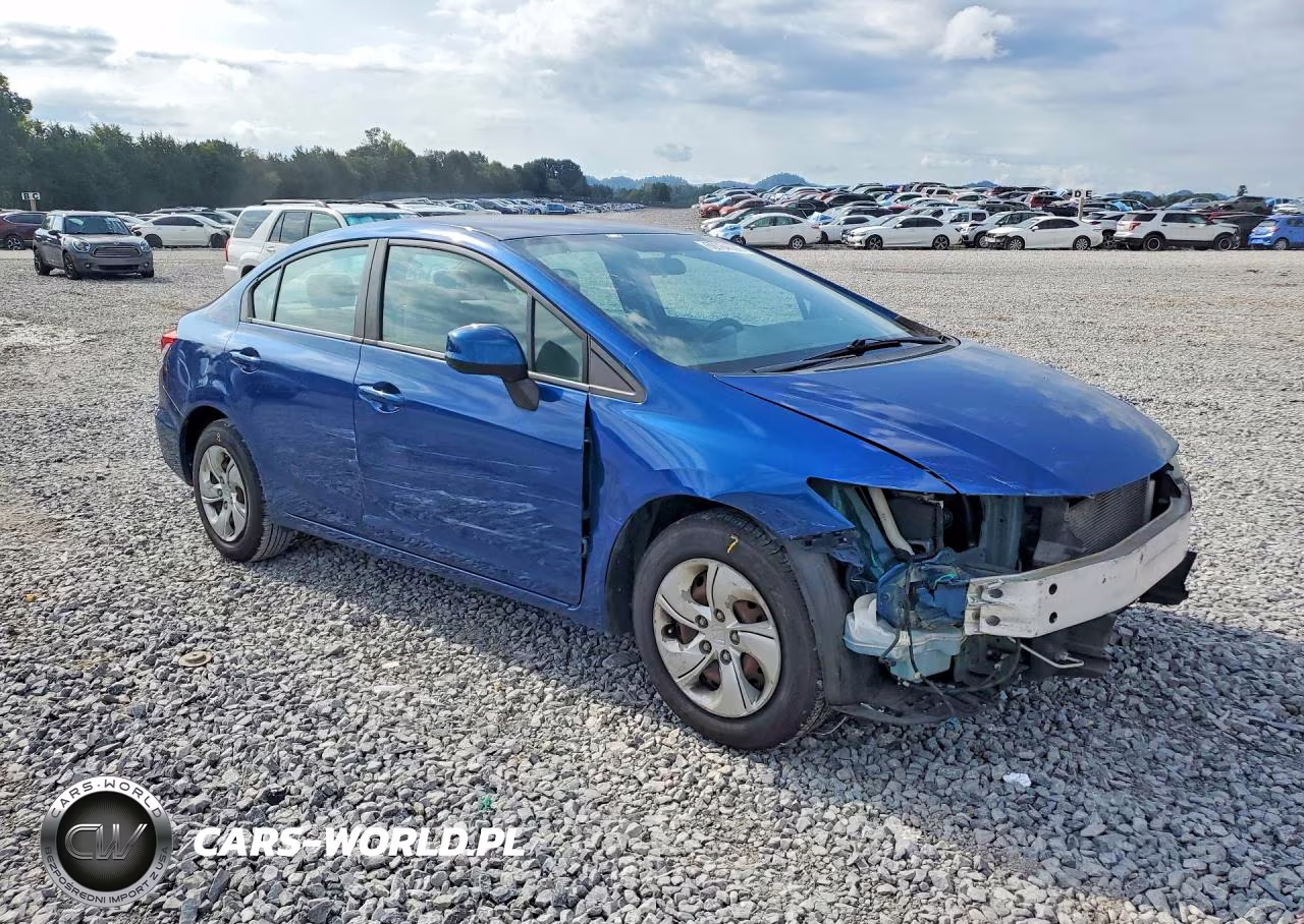 2013 Honda Civic Lx VIN:19XFB2F55DE001001 - 4