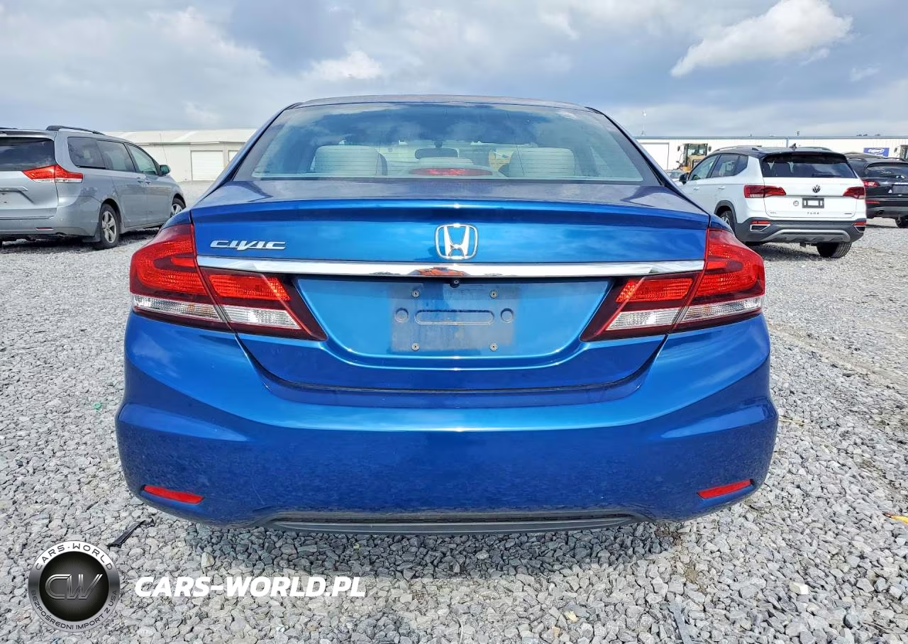 2013 Honda Civic Lx VIN:19XFB2F55DE001001 - 6