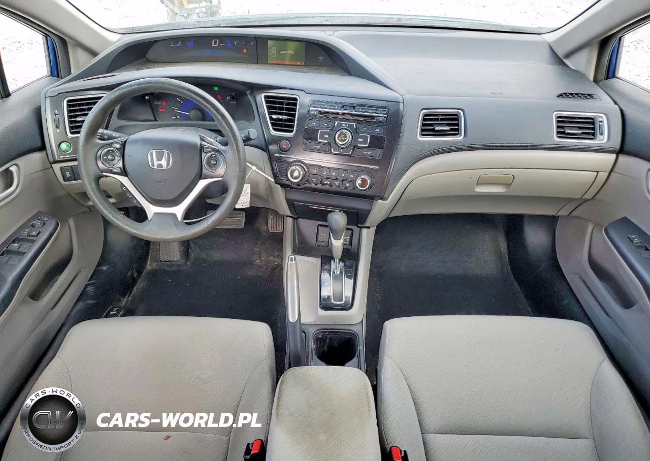 2013 Honda Civic Lx VIN:19XFB2F55DE001001 - 8