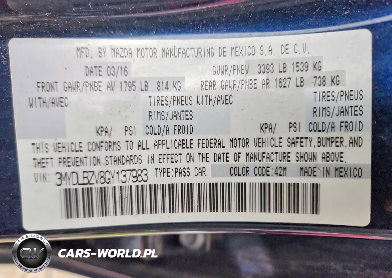 2016 Scion Ia Base VIN:3MYDLBZV8GY137983 - 12