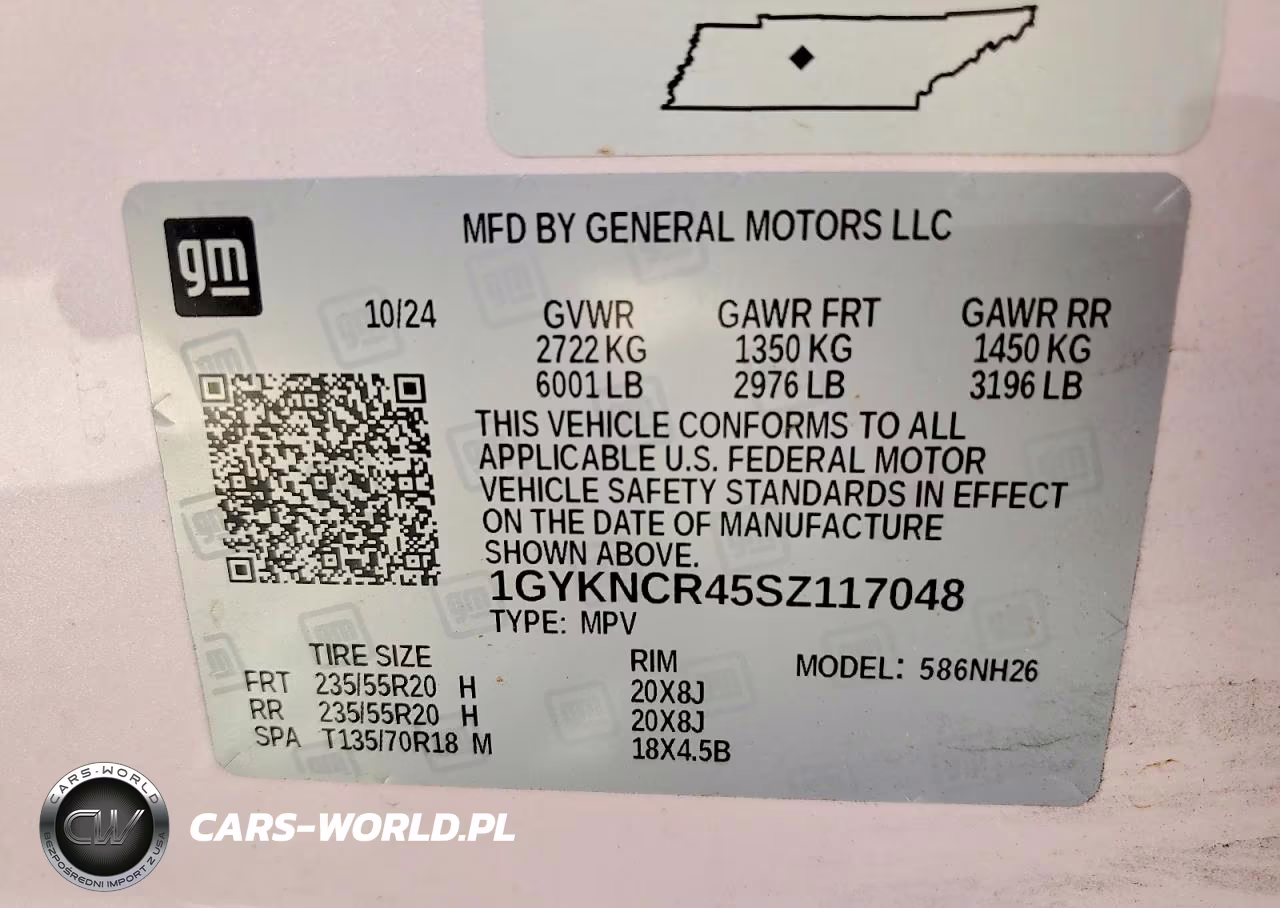 2025 Cadillac Xt5 Premium Luxury VIN:1GYKNCR45SZ117048 - 13