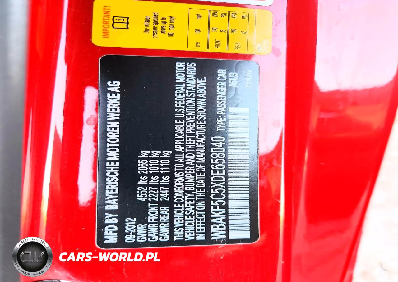 2013 BMW 328 Xi Sulev VIN:WBAKF5C5XDE658040 - 12