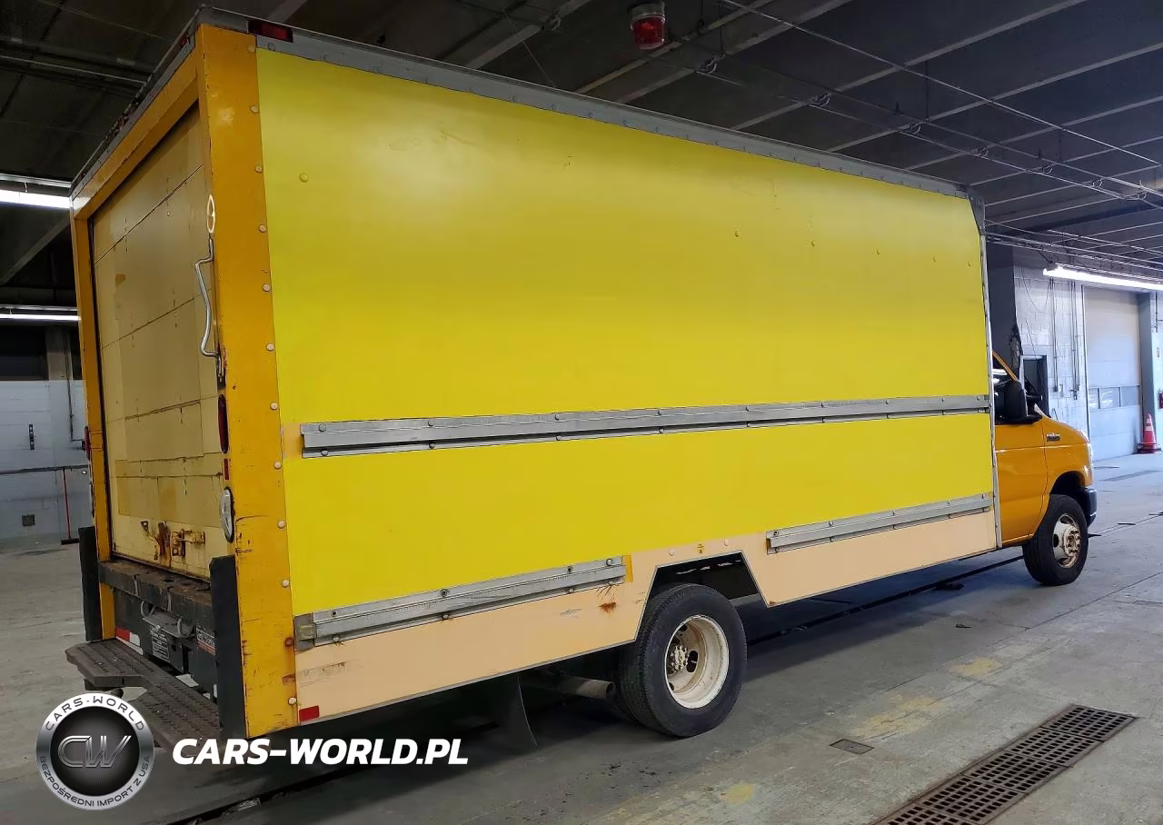 2008 Ford E350 Box Truck VIN:1FDWE35L28DA76030 - 3