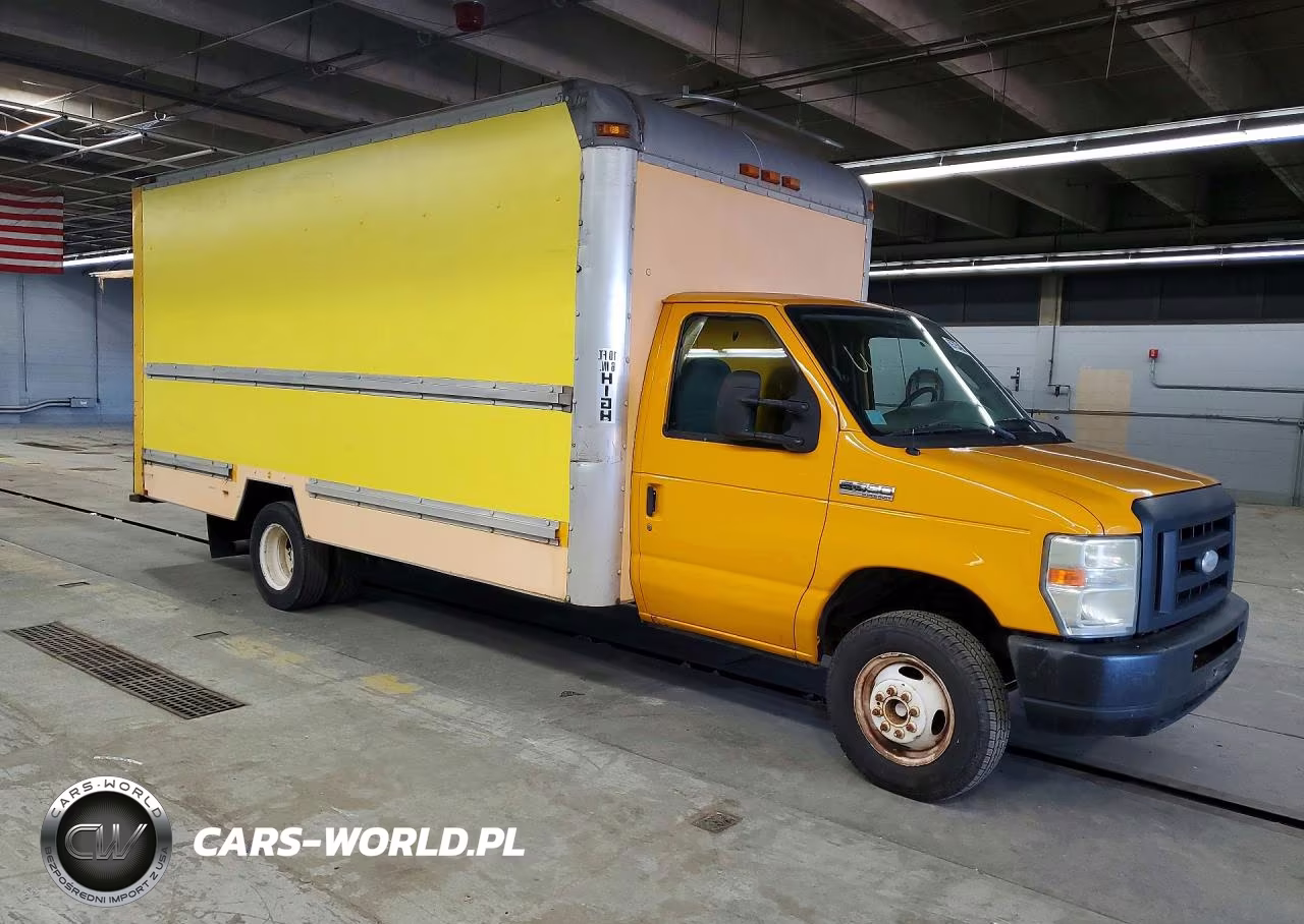 2008 Ford E350 Box Truck VIN:1FDWE35L28DA76030 - 4