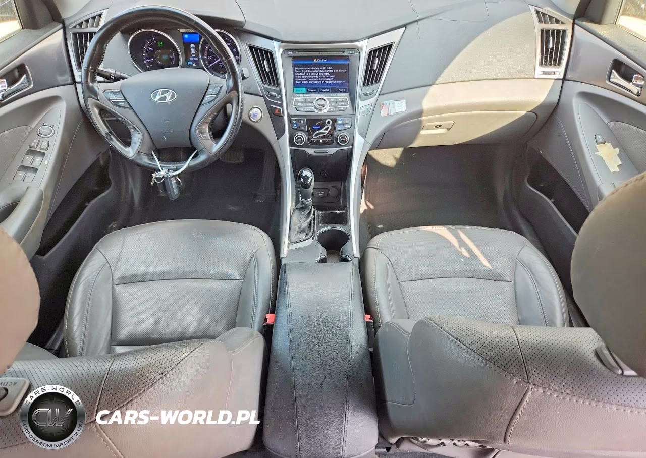 2013 Hyundai Sonata Hybrid VIN:KMHEC4A41DA093242 - 8