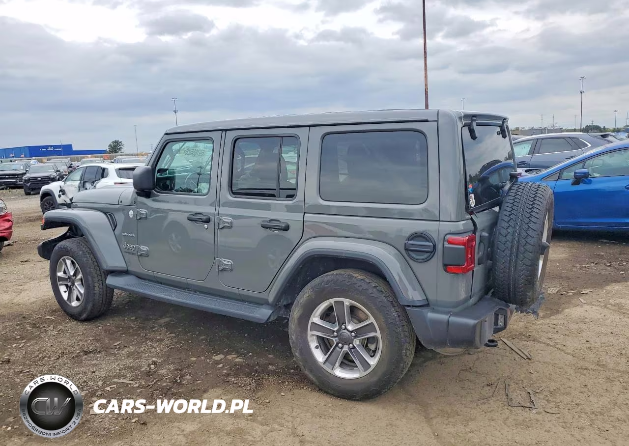 2021 Jeep Wrangler Unlimited Sahara VIN:1C4HJXEN1MW520417 - 2