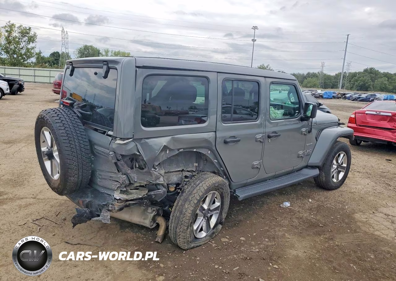 2021 Jeep Wrangler Unlimited Sahara VIN:1C4HJXEN1MW520417 - 3