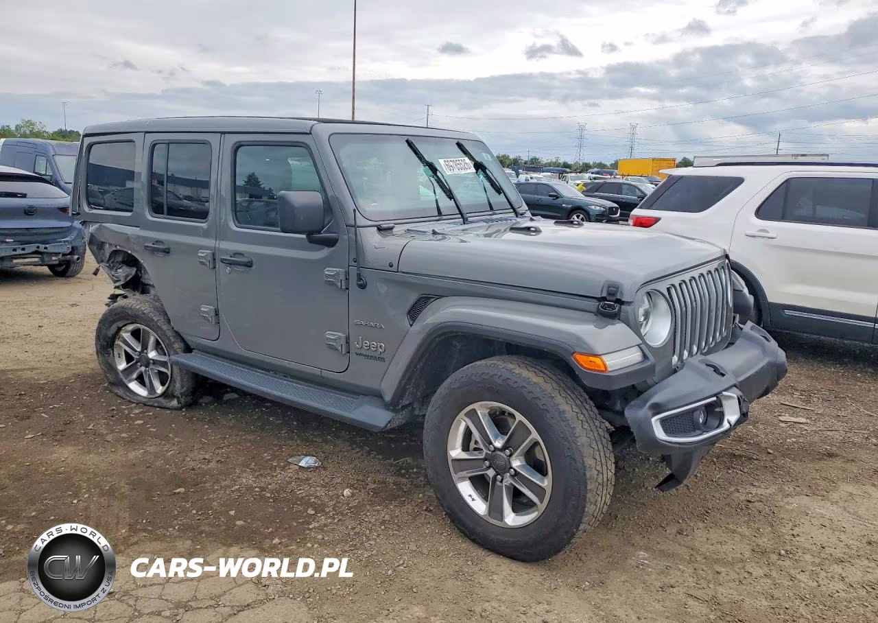 2021 Jeep Wrangler Unlimited Sahara VIN:1C4HJXEN1MW520417 - 4