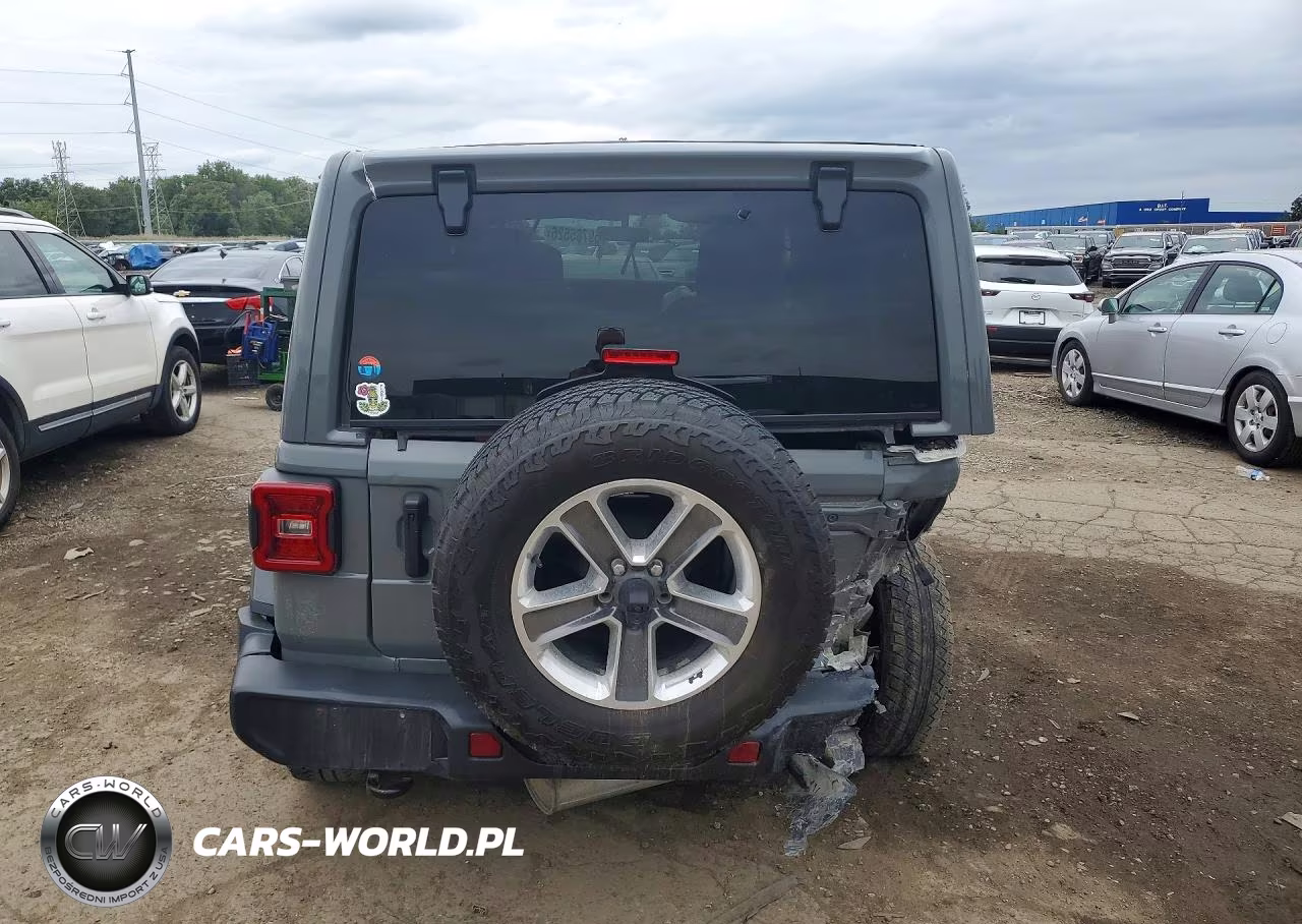 2021 Jeep Wrangler Unlimited Sahara VIN:1C4HJXEN1MW520417 - 6