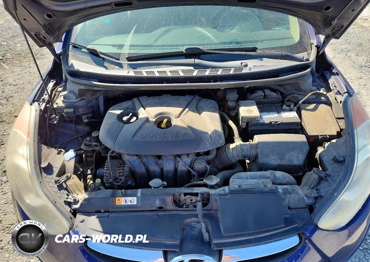 2013 Hyundai Elantra Gls VIN:5NPDH4AE6DH387691 - 11