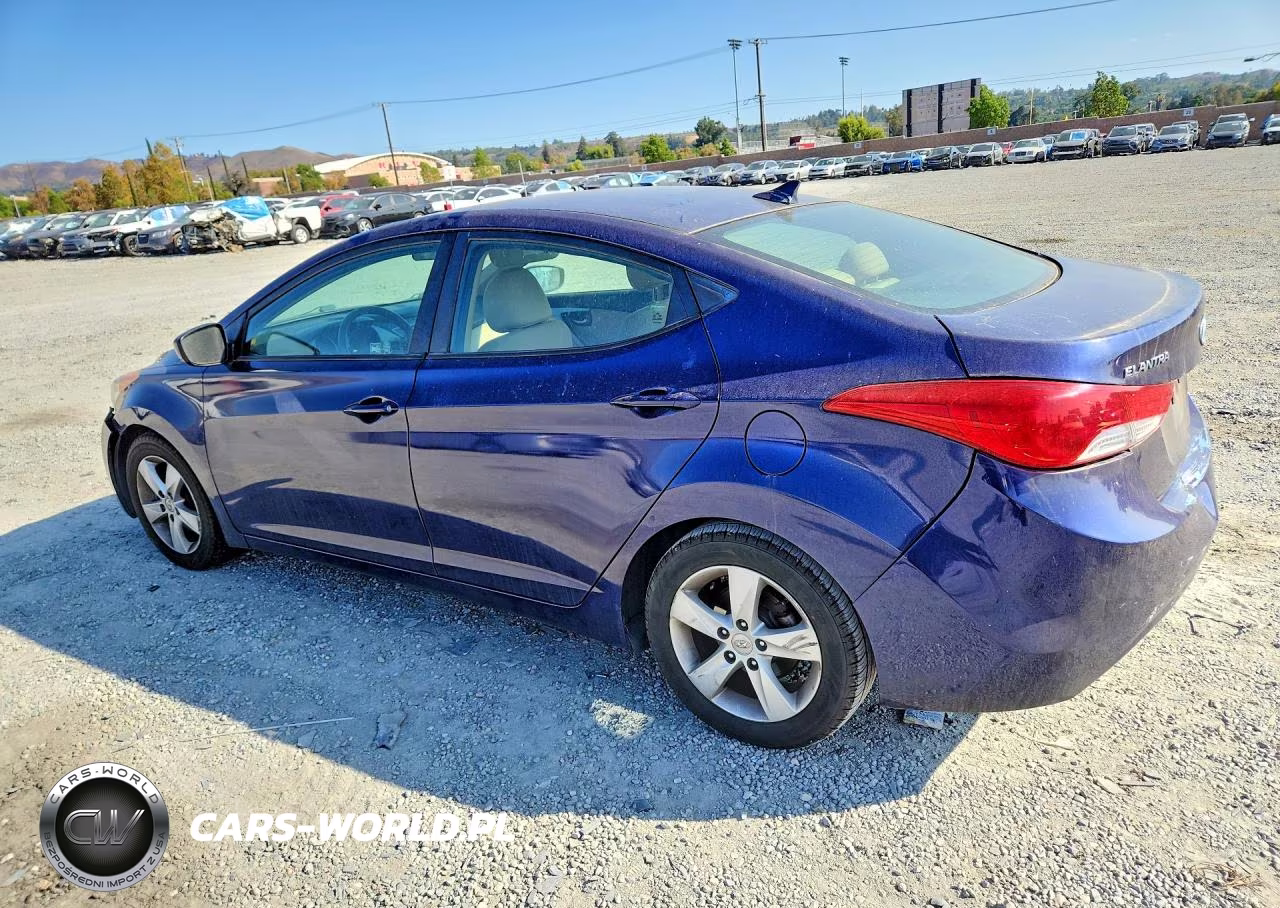 2013 Hyundai Elantra Gls VIN:5NPDH4AE6DH387691 - 2