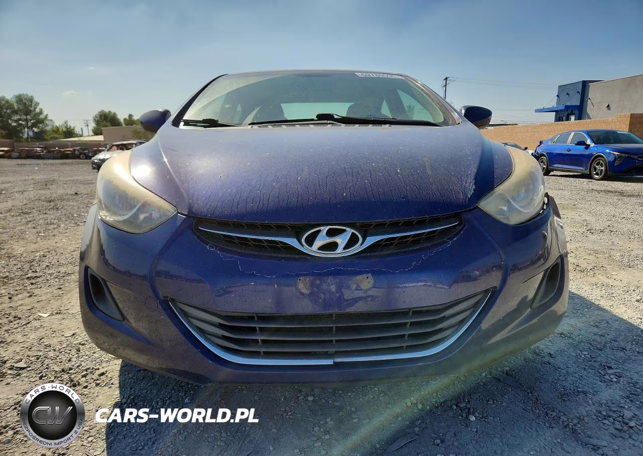 2013 Hyundai Elantra Gls VIN:5NPDH4AE6DH387691 - 5