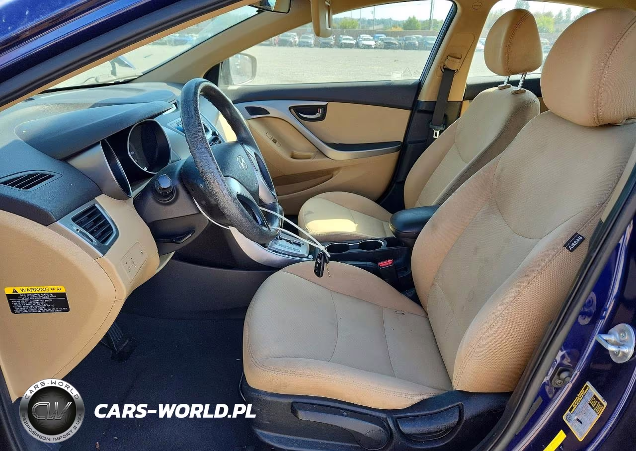 2013 Hyundai Elantra Gls VIN:5NPDH4AE6DH387691 - 7