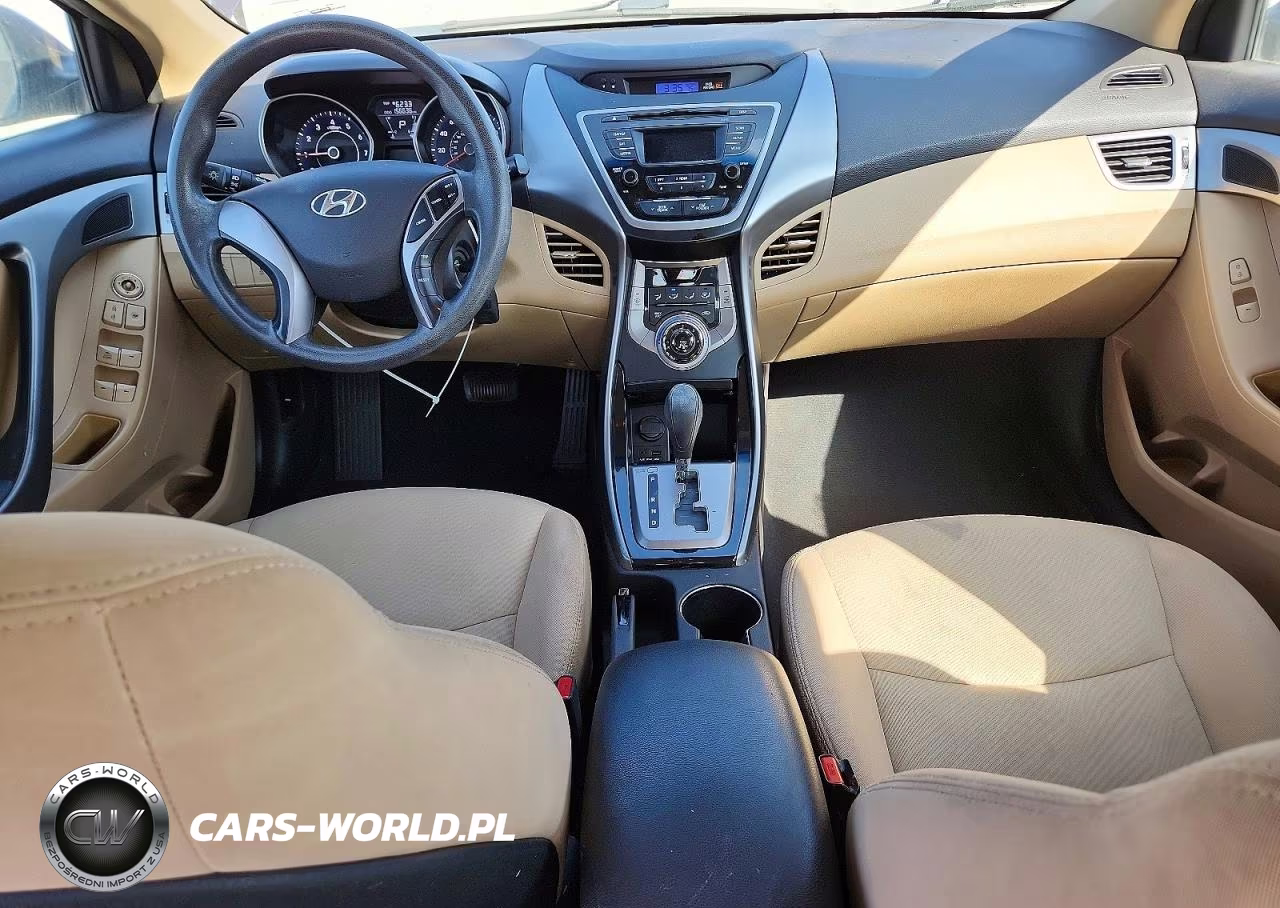 2013 Hyundai Elantra Gls VIN:5NPDH4AE6DH387691 - 8