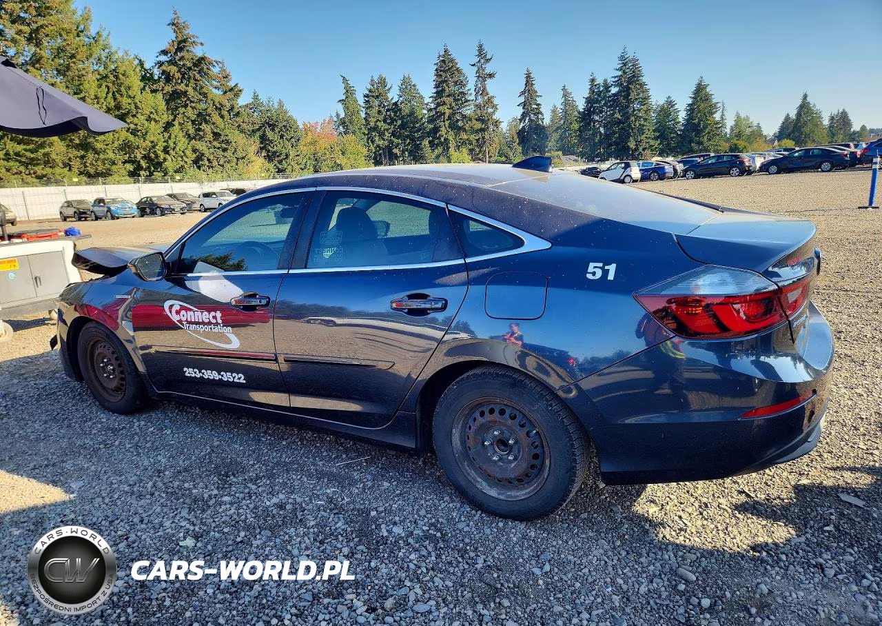2019 Honda Insight Ex VIN:19XZE4F57KE029377 - 2