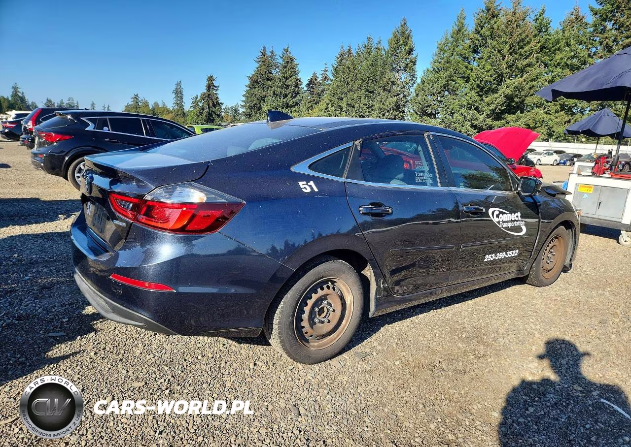 2019 Honda Insight Ex VIN:19XZE4F57KE029377 - 3