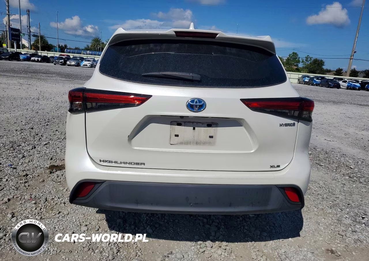 2022 Toyota Highlander Hybrid Xle VIN:5TDGBRCH6NS538513 - 6