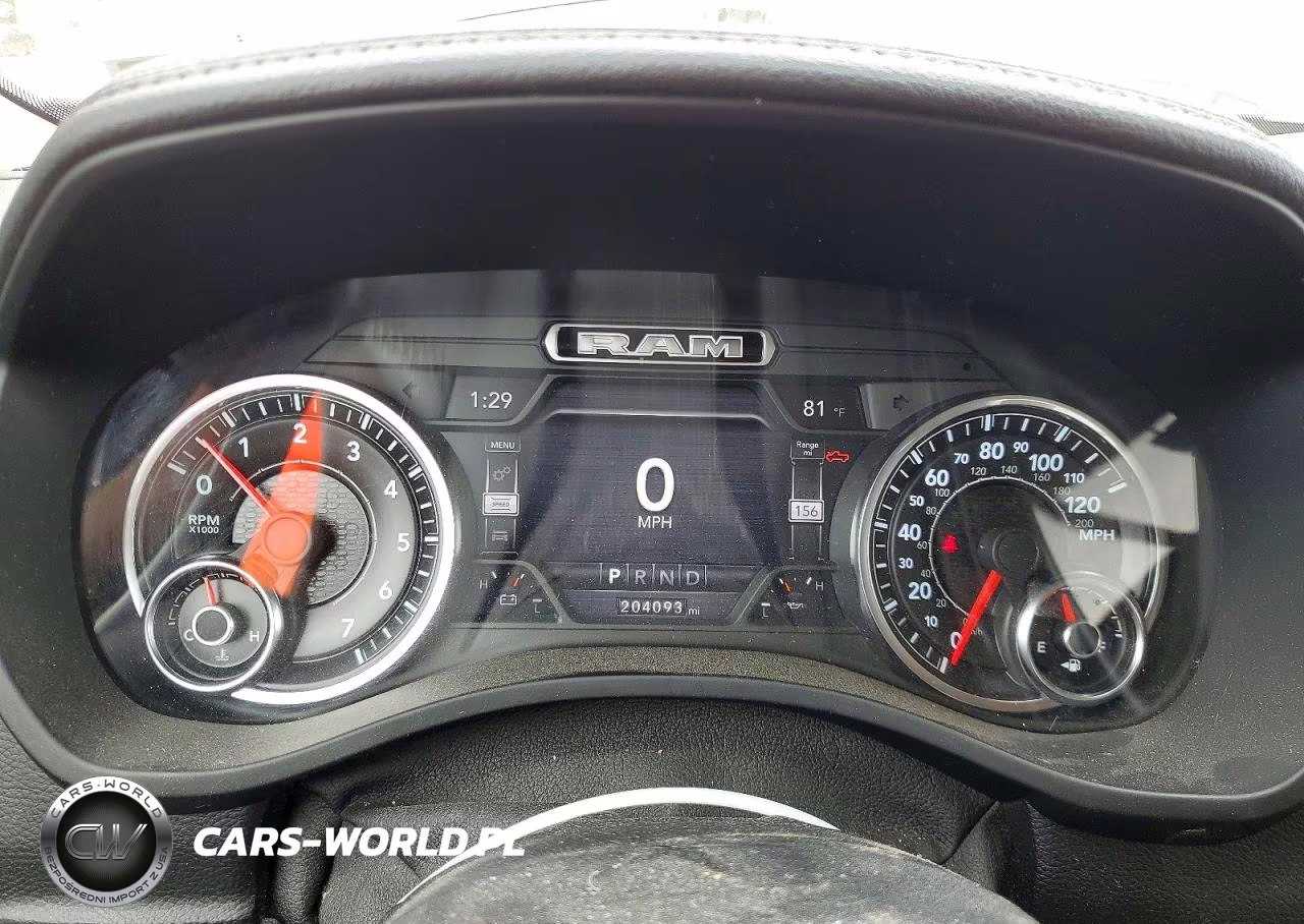 2019 Ram 1500 Laramie VIN:1C6SRFJT5KN528219 - 9
