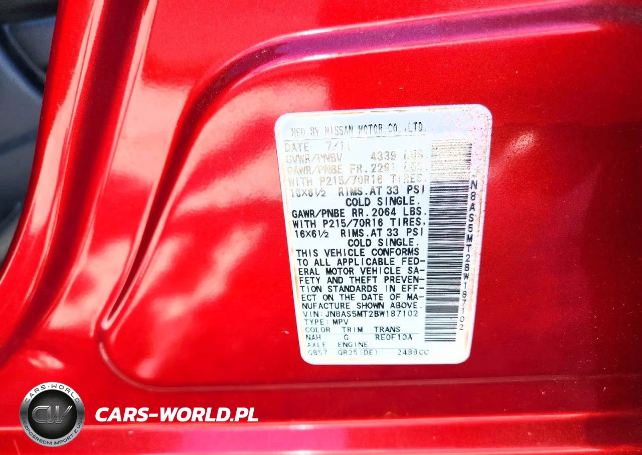 2011 Nissan Rogue S VIN:JN8AS5MT2BW187102 - 13