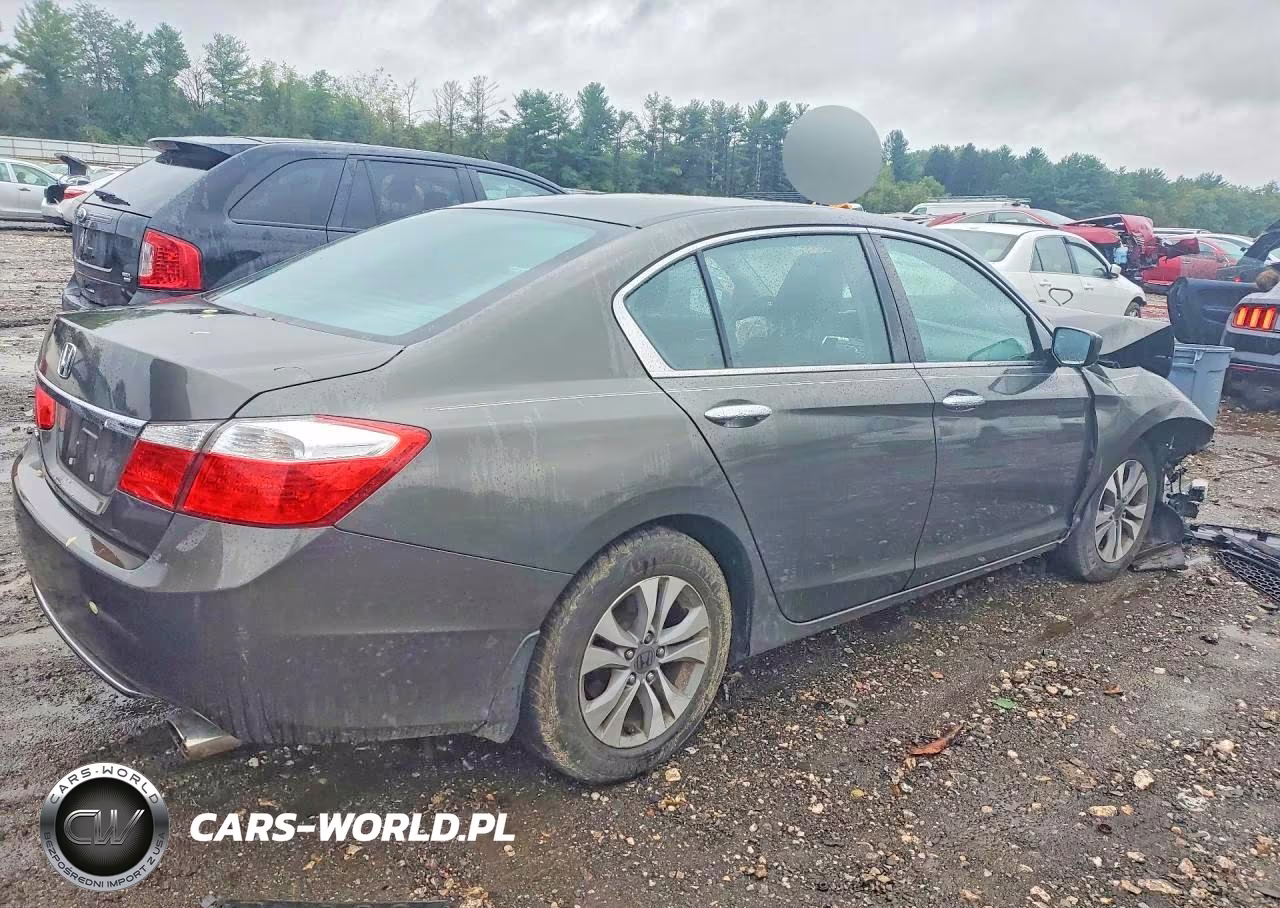 2014 Honda Accord Lx VIN:1HGCR2F34EA255916 - 3