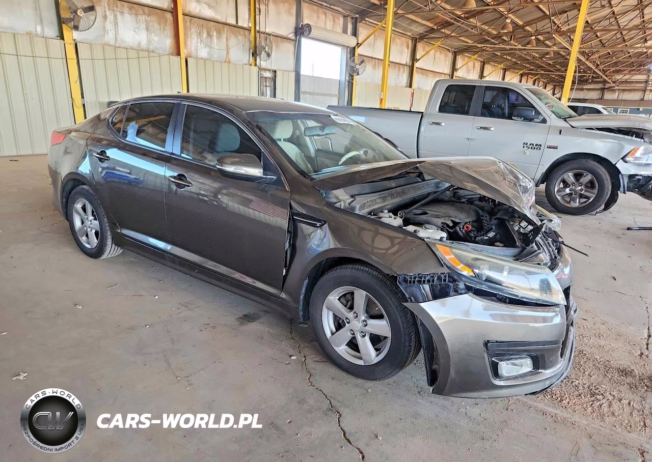 2015 Kia Optima Lx VIN:5XXGM4A72FG377247 - 4