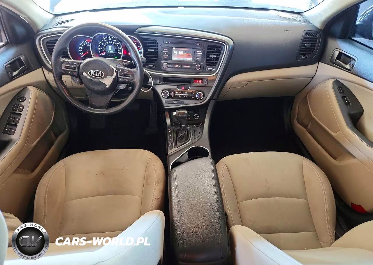 2015 Kia Optima Lx VIN:5XXGM4A72FG377247 - 8