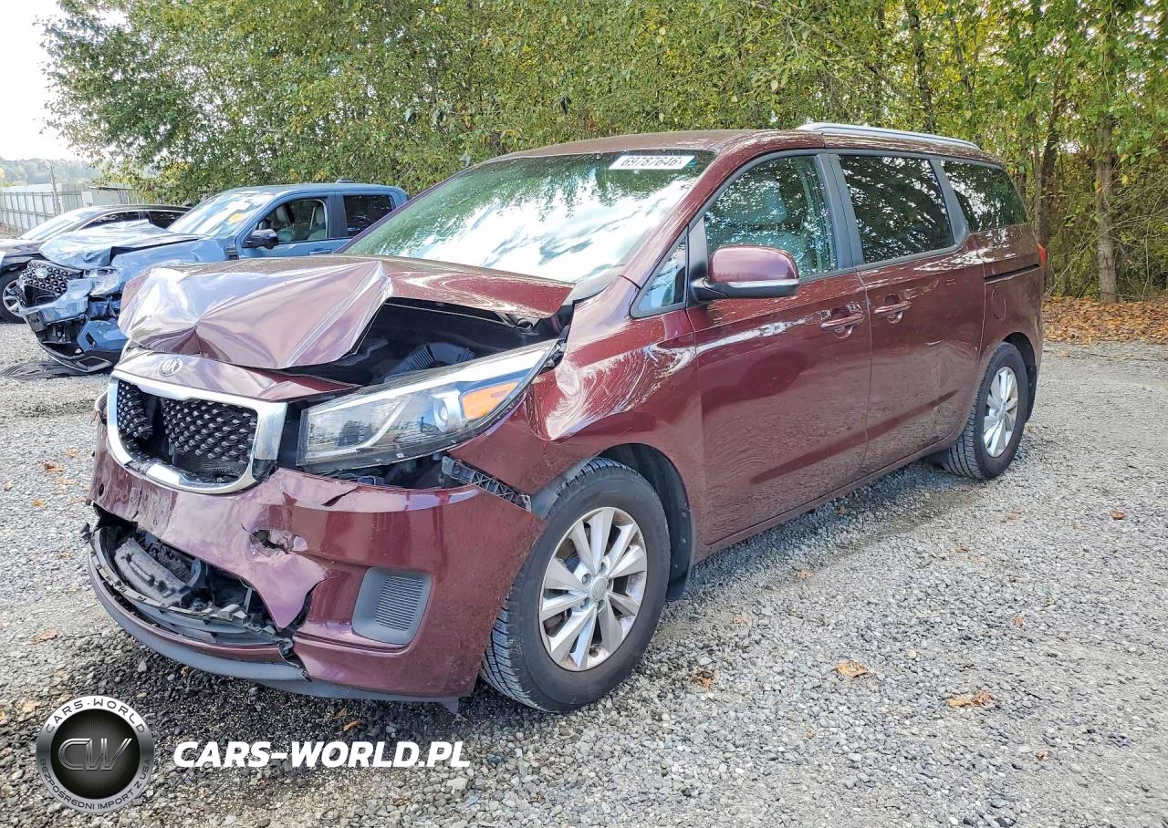 2016 Kia Sedona Lx VIN:KNDMB5C14G6200156 - 1