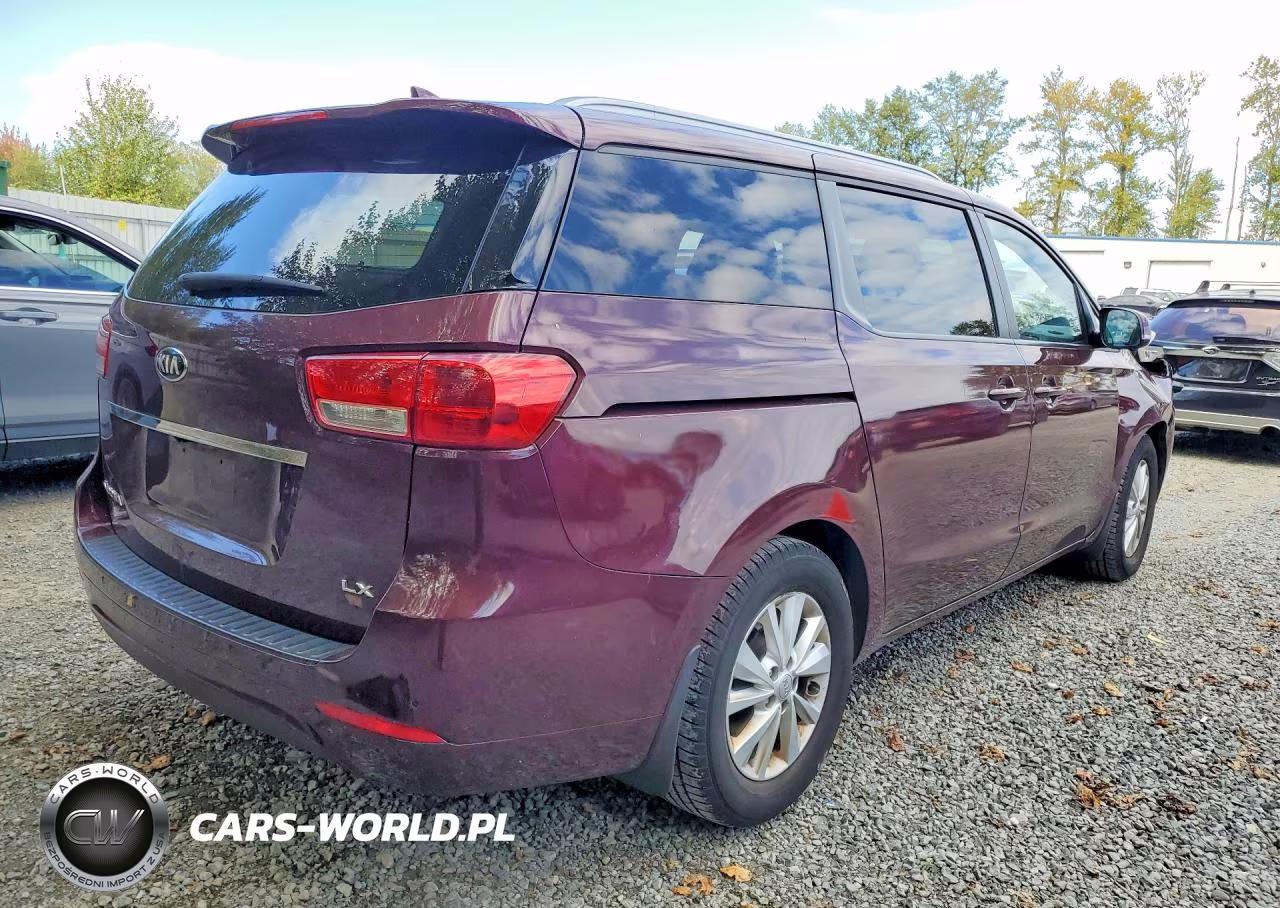 2016 Kia Sedona Lx VIN:KNDMB5C14G6200156 - 3