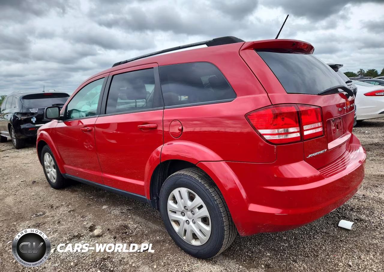 2018 Dodge Journey Se VIN:3C4PDCAB1JT347331 - 2