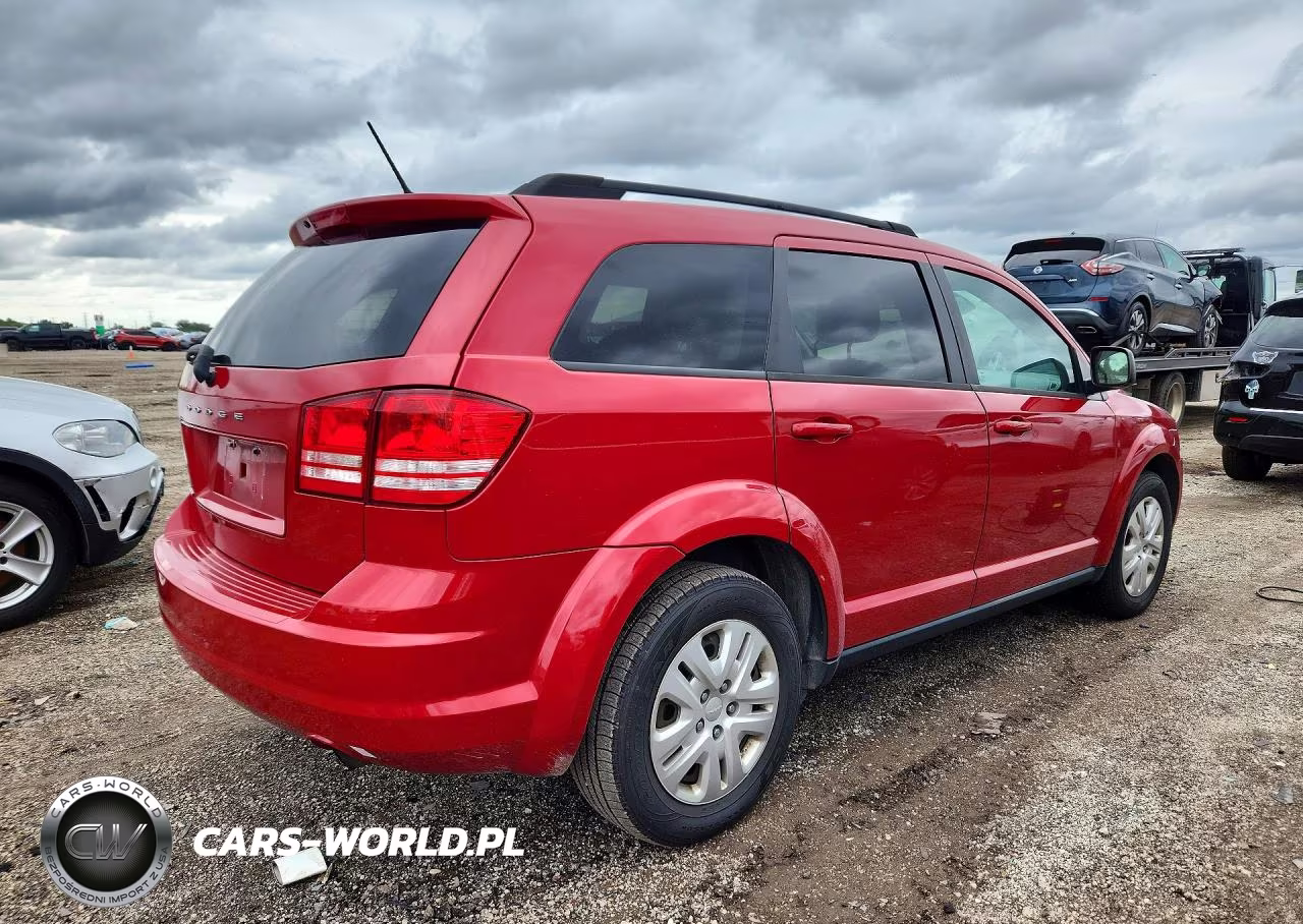 2018 Dodge Journey Se VIN:3C4PDCAB1JT347331 - 3