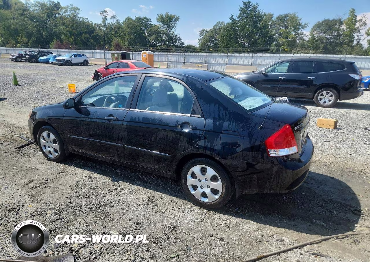 2009 Kia Spectra Lx VIN:KNAFE221995656479 - 2