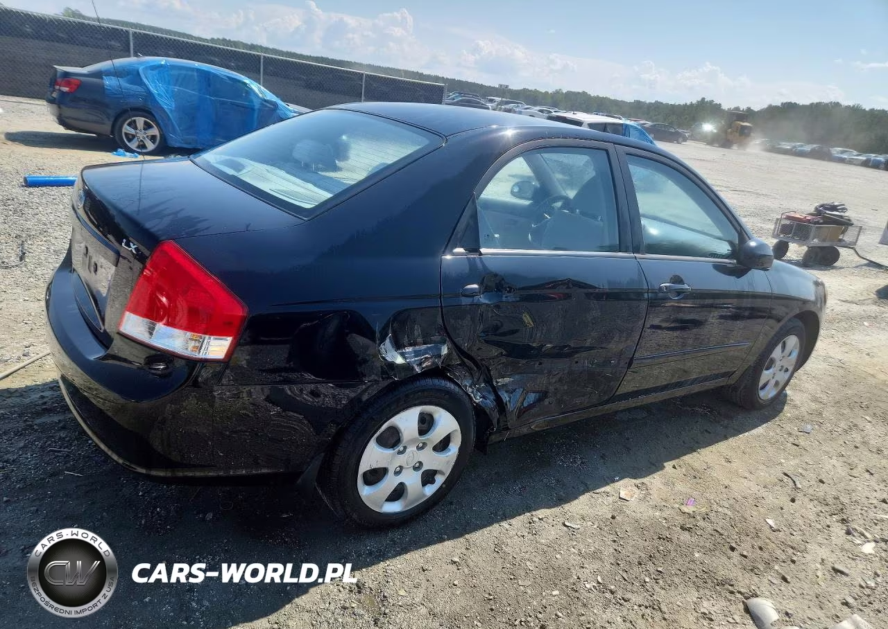 2009 Kia Spectra Lx VIN:KNAFE221995656479 - 3